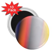 Digitally Created Abstract Colour Blur Background 2 25  Magnets (10 Pack)  by Nexatart