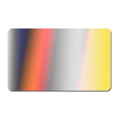 Digitally Created Abstract Colour Blur Background Magnet (rectangular) by Nexatart