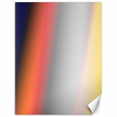 Digitally Created Abstract Colour Blur Background Canvas 12  X 16   by Nexatart