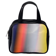 Digitally Created Abstract Colour Blur Background Classic Handbags (one Side) by Nexatart