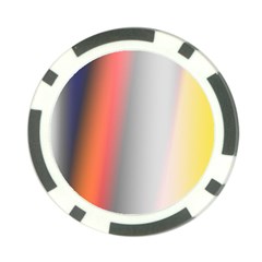 Digitally Created Abstract Colour Blur Background Poker Chip Card Guard (10 Pack) by Nexatart