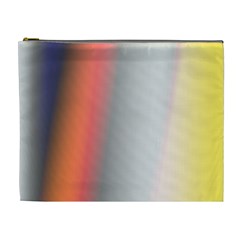 Digitally Created Abstract Colour Blur Background Cosmetic Bag (xl) by Nexatart