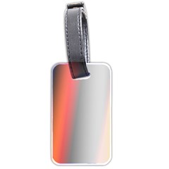 Digitally Created Abstract Colour Blur Background Luggage Tags (two Sides) by Nexatart