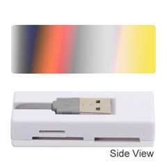 Digitally Created Abstract Colour Blur Background Memory Card Reader (stick)  by Nexatart