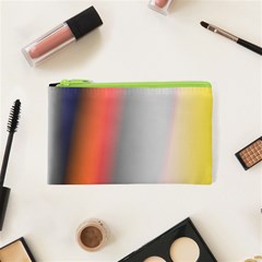 Digitally Created Abstract Colour Blur Background Cosmetic Bag (xs) by Nexatart