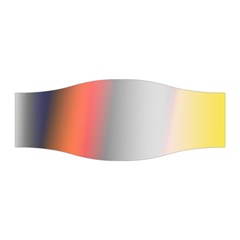 Digitally Created Abstract Colour Blur Background Stretchable Headband