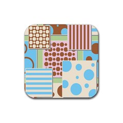 Part Background Image Rubber Coaster (square)  by Nexatart