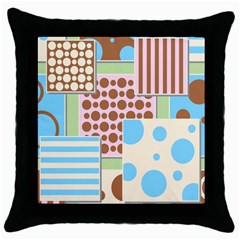 Part Background Image Throw Pillow Case (black) by Nexatart