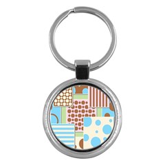 Part Background Image Key Chains (round)  by Nexatart