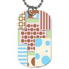 Part Background Image Dog Tag (one Side) by Nexatart