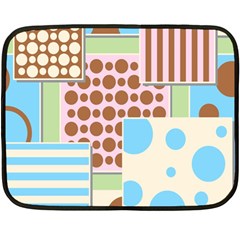 Part Background Image Fleece Blanket (mini) by Nexatart