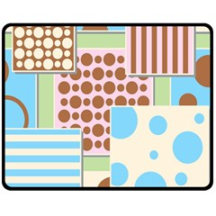 Part Background Image Fleece Blanket (medium)  by Nexatart