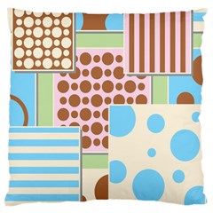 Part Background Image Large Cushion Case (one Side) by Nexatart