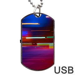 Abstract Background Pictures Dog Tag Usb Flash (one Side) by Nexatart