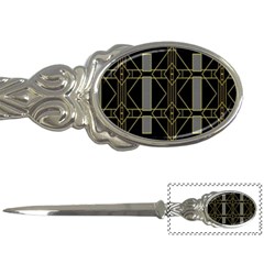 Simple Art Deco Style Art Pattern Letter Openers by Nexatart