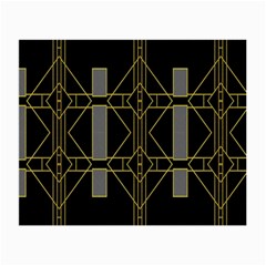 Simple Art Deco Style Art Pattern Small Glasses Cloth by Nexatart