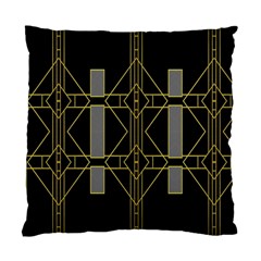 Simple Art Deco Style Art Pattern Standard Cushion Case (two Sides) by Nexatart