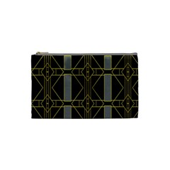 Simple Art Deco Style Art Pattern Cosmetic Bag (small)  by Nexatart