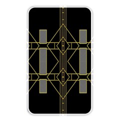 Simple Art Deco Style Art Pattern Memory Card Reader by Nexatart