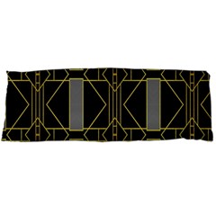 Simple Art Deco Style Art Pattern Body Pillow Case (dakimakura) by Nexatart