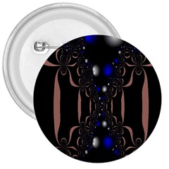 An Interesting Mix Of Blue And Other Colours Balls 3  Buttons by Nexatart