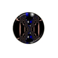 An Interesting Mix Of Blue And Other Colours Balls Hat Clip Ball Marker (4 Pack) by Nexatart