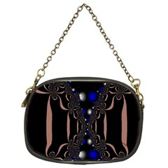 An Interesting Mix Of Blue And Other Colours Balls Chain Purses (two Sides)  by Nexatart