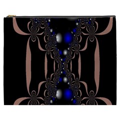 An Interesting Mix Of Blue And Other Colours Balls Cosmetic Bag (xxxl)  by Nexatart