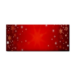 Red Holiday Background Red Abstract With Star Cosmetic Storage Cases by Nexatart