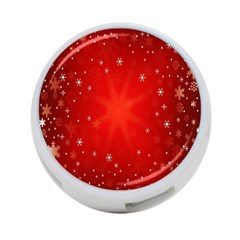 Red Holiday Background Red Abstract With Star 4-port Usb Hub (two Sides)  by Nexatart