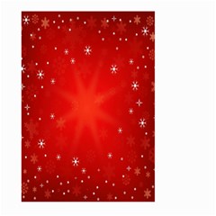 Red Holiday Background Red Abstract With Star Large Garden Flag (two Sides) by Nexatart