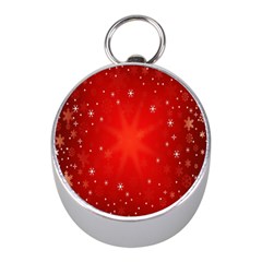 Red Holiday Background Red Abstract With Star Mini Silver Compasses by Nexatart