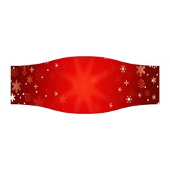 Red Holiday Background Red Abstract With Star Stretchable Headband