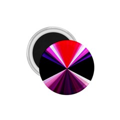 Red And Purple Triangles Abstract Pattern Background 1 75  Magnets by Nexatart