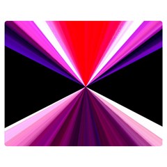 Red And Purple Triangles Abstract Pattern Background Double Sided Flano Blanket (medium)  by Nexatart