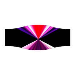 Red And Purple Triangles Abstract Pattern Background Stretchable Headband