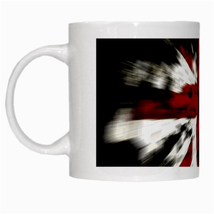 British Flag White Mugs