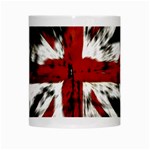 British Flag White Mugs Center