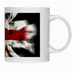 British Flag White Mugs Right