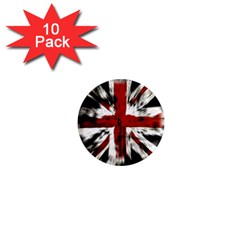 British Flag 1  Mini Magnet (10 Pack)  by Nexatart