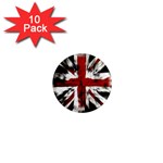 British Flag 1  Mini Magnet (10 pack)  Front