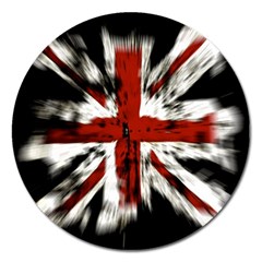 British Flag Magnet 5  (round) by Nexatart