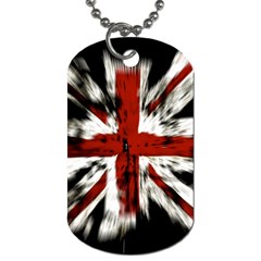 British Flag Dog Tag (two Sides) by Nexatart