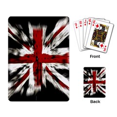 British Flag Playing Card by Nexatart