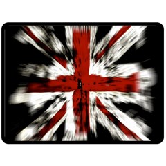 British Flag Double Sided Fleece Blanket (large)  by Nexatart