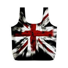 British Flag Full Print Recycle Bags (m)  by Nexatart