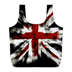 British Flag Full Print Recycle Bags (l)  by Nexatart