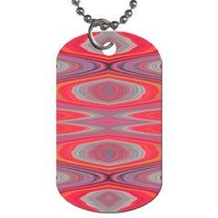 Hard Boiled Candy Abstract Dog Tag (one Side) by Nexatart