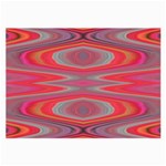 Hard Boiled Candy Abstract Large Glasses Cloth Front