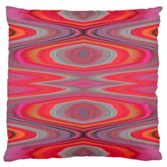 Hard Boiled Candy Abstract Large Cushion Case (one Side) by Nexatart